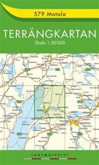 579 Motala Terrängkartan - 1:50000