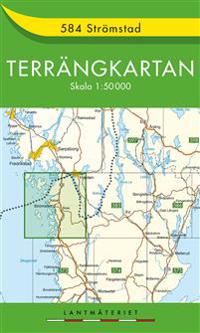 584 Strömstad Terrängkartan - 1:50000