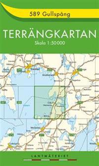 589 Gullspång Terrängkartan - 1:50000