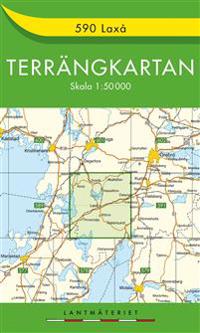 590 Laxå Terrängkartan - 1:50000