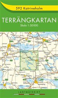 592 Katrineholm Terrängkartan - 1:50000