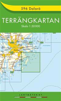 596 Dalarö Terrängkartan - 1:50000