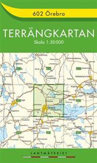 602 Örebro Terrängkartan - 1:50000