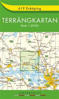 619 Enköping Terrängkartan - 1:50000