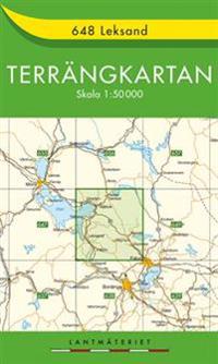 648 Leksand Terrängkartan - 1:50000
