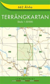 662 Älvho Terrängkartan - 1:50000
