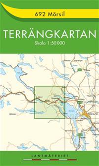 692 Mörsil Terrängkartan - 1:50000