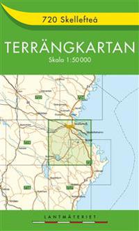 720 Skellefteå Terrängkartan - 1:50000