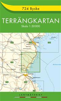 724 Byske Terrängkartan - 1:50000