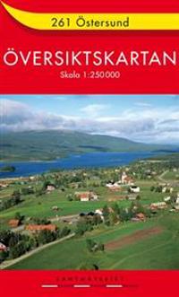 261 Östersund Översiktskartan - 1:250000
