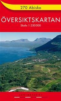 270 Abisko Översiktskartan - 1:250000