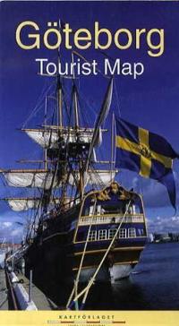 Göteborg tourist map turist karta - 1:10000