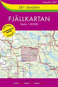 Z61 Sånfjället fjällkartan - 1:50000