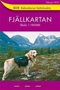 BD8 Kebnekaise-Saltoluokta 1:100000 - Fjällkarta