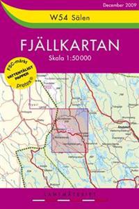 W54 Sälen Fjällkartan - 1:50000