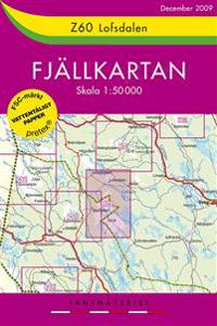 Z60 Lofsdalen Fjällkartan - 1:50000