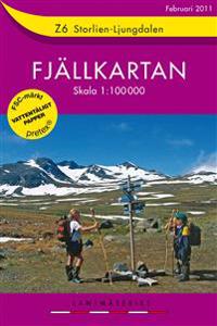 Z6 Storlien-Ljungdalen Fjällkartan - 1:100000