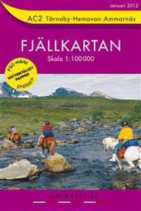 AC2 Tärnaby-Hemavan-Ammarnäs Fjällkartan - 1:100000