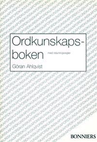 Ordkunskapsboken med stavningsregler