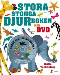 Stora stojiga djurboken med DVD
