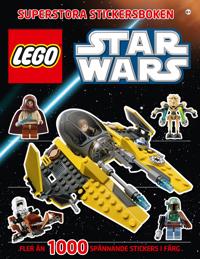 LEGO Star Wars superstora stickersboken