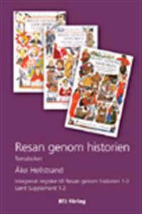 Resan genom historien : historiska romaner och berättelser : Temaboken : integrerat register till Resan genom historien 1-3 samt Supplement 1-2