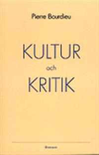 Kultur och kritik