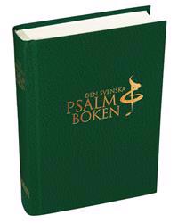 Den svenska psalmboken - konstskinn, storstil grön