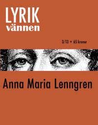 Lyrikvännen 3/2013