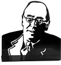 C S Lewis bokstöd - Stålplåt