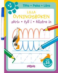 Lilla övningsboken med stickers 4 - 5 år