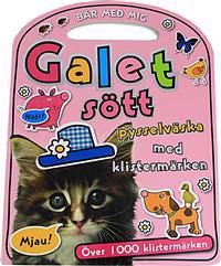 Galet sött :  pysselväska med klistermärken