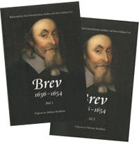 Rikskanslern Axel Oxenstiernas skrifter och brevväxling. Avd. 1, band 16, utges i två delar sålda tillsammans Brev 1636-1654