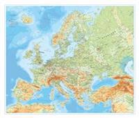Europa väggkarta 2010 1:5.5 Milj i tub