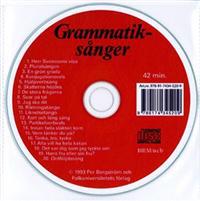 Grammatiksånger cd audio
