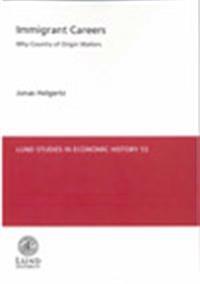 Immigrant careers : why country of origin matters