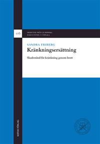 Kränkningsersättning : skadestånd för kränkning genom brott