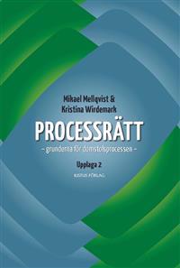 Processrätt : grunderna för domstolsprocessen