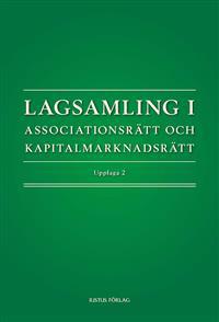 Lagsamling i associationsrätt och kapitalmarknadsrätt