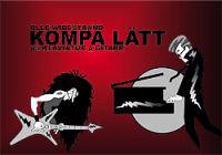 Kompa lätt på klaviatur och gitarr