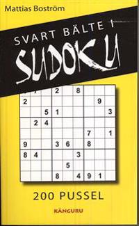 Svart bälte i sudoku : 200 pussel