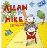 Allan och Mike på promenad
