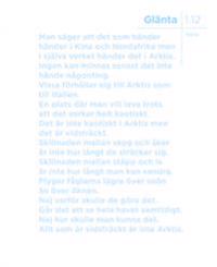 Glänta 1.12 Arktis