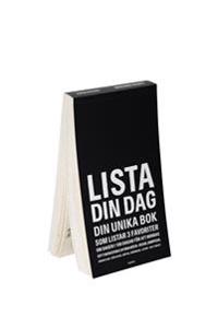 Lista din dag : din unika dagbok