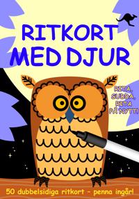 Ritkort med djur