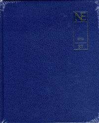 Ne Årsbok 37 2012 i blå konstläderinbindning