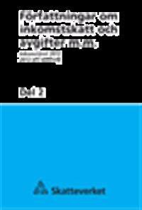 Författningar om inkomstskatt och avgifter m.m. 2013. D. 2 : inkomståret 2012. 2013 års taxering