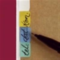 U-TAB Registerflikar Fyra färger, 30 flikar