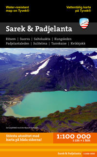 Sarek & Padjelanta (1:100 000)