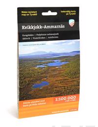 Kvikkjokk - Ammarnäs (1:100 000)